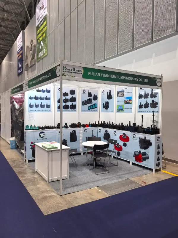Fujian Yuanhua Pump Industry Co., Ltd. udstillede på Saigon Exhibition & Convention Center - SECC